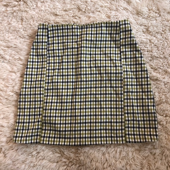 Dresses & Skirts - Gingham Mini Skirt